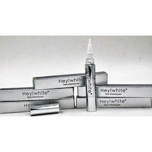 Pen Box With Silver Teeth Whitening Pen